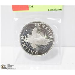 1 TROY OUNCE 999 SILVER MAPLE LEAF ROUND