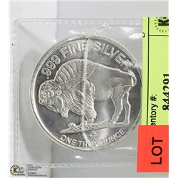 BUFFALO 1 TROY OUNCE SILVER COIN