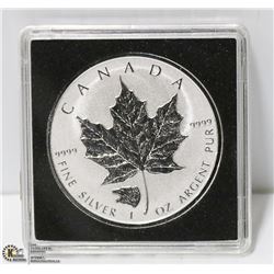 2016 REVERSE PROOF BEAR PRIVY SILVER MAPLE 1OZ
