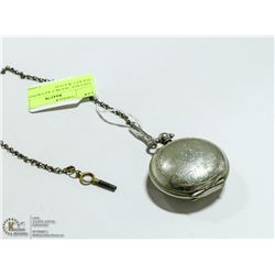 VINTAGE DOUBLE KEYWIND POCKET WATCH