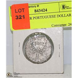 1928 SILVER PORTUGUESE DOLLAR