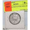 Image 1 : 1928 SILVER PORTUGUESE DOLLAR