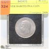 Image 1 : 1966 SILVER BARCELONA COIN