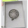 Image 1 : WW1 TRENCH ART CUT SILVER COIN PENDANT
