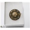 Image 1 : ANTIQUE GOTHIC VICTORIAN MEMENTO BROOCH