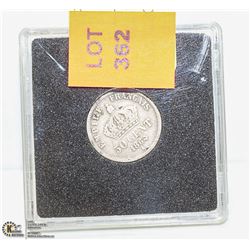 FRANCE 1864 SILVER 50 CENT NAPOLEON III