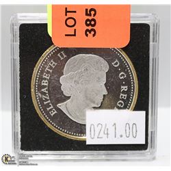 2010 GOLD PLATED SILVER DOLLAR PROOF