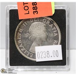 1955 HIGH GRADE CANADA SILVER DOLLAR