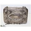 Image 1 : VINTAGE METAL GERMAN SILVER PURSE 4.5 X 3 X 1.5''