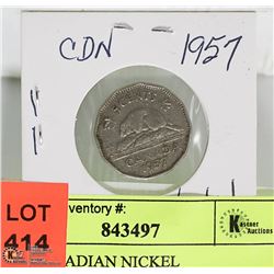 1957 CANADIAN NICKEL