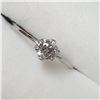 Image 3 : PLATINUM DIAMOND SOLITAIRE RING.SIZE 6.5