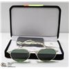 Image 1 : AUTHENTIC SOJOS GREEN LENS AVIATOR STYLE DESIGNER