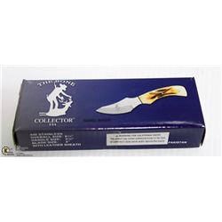 NEW BONE COLLECTOR 440 STAINLESS STEEL 6.5" KNIFE