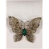 Image 1 : BUTTERFLY RHINESTONE BROOCH