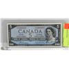Image 1 : 1954 CANADIAN $5 BILL