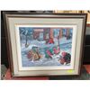 Image 1 : FRAMED SIGNED AND NUMBERED/480 BEAUTIFUL WINTER