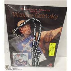 GRETZKY TRIBUTE PACKAGE CD , TICKET STUB PROGRAM