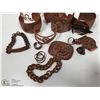 Image 2 : LOT OF ASSORTED COPPER JEWELLERY