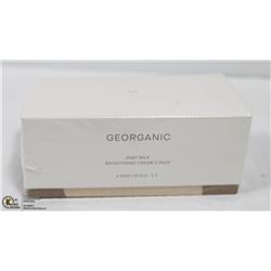 NEW GEORGANIC GOAT MILK BRIGHTENING CREAM 2 PK