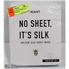Image 1 : PACK OF 10 NIGHT NO SHEET, IT'S SILK GOLDEN SILK