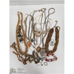 BOX OF COSTUME JEWELLERY