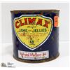 Image 1 : ANTIQUE CLIMAX JAMS TIN