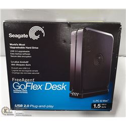 SEAGATE FREE AGENT 1.5TB HARD DRIVE