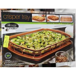 NEW GOTHAM PRO CRISPER TRAY NON-STICK CERAMIC