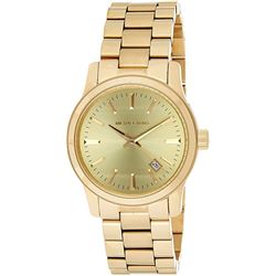 NEW MICHAEL KORS GOLD TONE DIAL MSRP $289