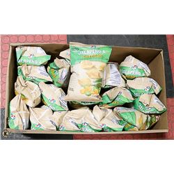 BOX WITH 19 60G BAGS OF JALAPINO CHEDDER
