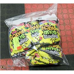 BAG W/ 11 185G BAGS OF MAYNARDS SOUR CHERRY CANDY