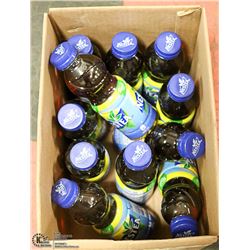 BOX WITH 11 500ML BOTTLES OF NESTEA LEMON ICE TEA