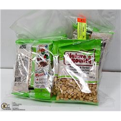 BAG WITH NATURES BOUNTY ROASTED AND SALTED PEANUTS