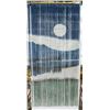 Image 1 : NEW BEADED CURTAIN / WALL HANGING WITH A FULL MOON