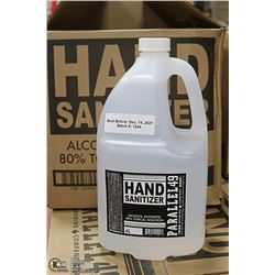 CASE WITH 4 4L BOTTLES OF PARALLEL 49 HAND