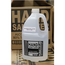 CASE WITH 4 4L BOTTLES OF PARALLEL 49 HAND