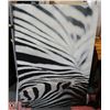 Image 1 : ZEBRA PICTURE 46" X 31"