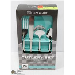 NEW HEIM & ELDA 16PC CUTTLERY SET
