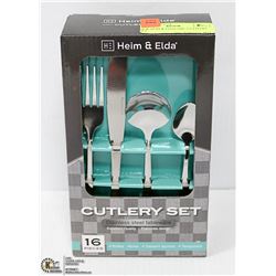 NEW HEIM & ELDA 16PC CUTTLERY SET
