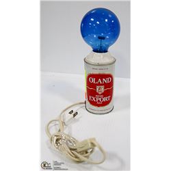 70'S EXPORT ALE BEER CAN LAMP WORKS