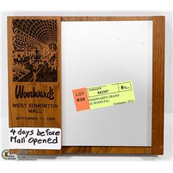 WEM WOODWARD'S GRAND OPENING WOOD PAD