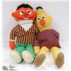 Image 1 : VINTAGE SESAME STREET ERNIE AND BERT STUFFY FIGURE