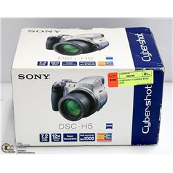SONY CYBERSHOT CAMERA WITH ZEISS LENS