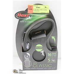 FLEXI 16FT RETRACTABLE LEASH, MADE IN GERMANY