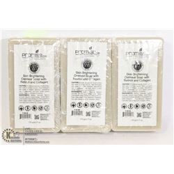 3 BARS OF PROMISE CBD SKIN BRIGHTENING OATMEAL