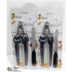 2 SETS OF DOG GROOMING TOOLS