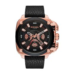 NEW DIESEL TRIPLE CHRONO ROSE-GOLD MSRP $501 55MM