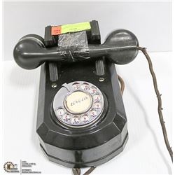 ANTIQUE BAKELITE JUKEBOX STYLE WALL TELEPHONE