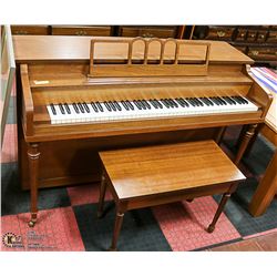 CHOPIN PIANO WITH STOOL