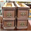 Image 1 : TWO SETS OF VINTAGE DRAWERS FROM OLD TREDLE